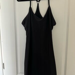 Black outdoor voices, exercise dress